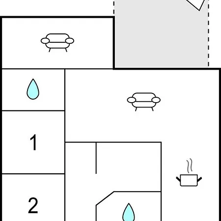 2 Bedroom In Nørre Nebel